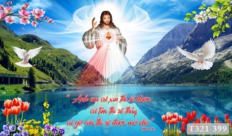 Tranh dán tường thiên chúa giáo T321-399